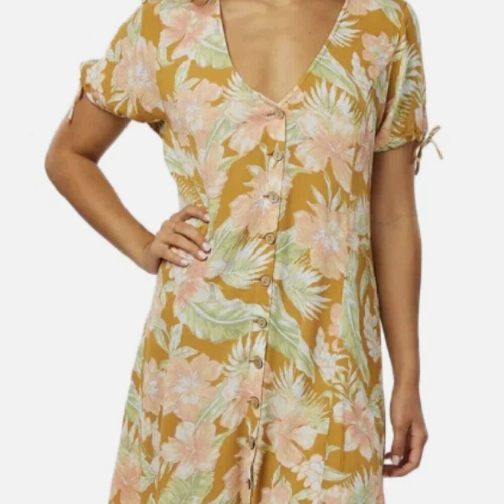 Rip Curl: "Always Summer" Mini Dress:Surfer Chic Size XS & S: NWOT